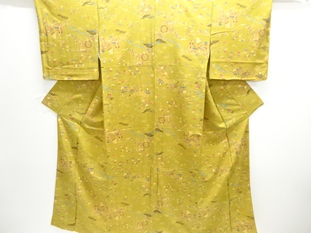 JAPANESE KIMONO / KOMON / UNUSED / PEOPLE IN THE HEIAN ERA
